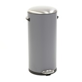 EKO Belle Deluxe pedaalemmer grijs 30 liter