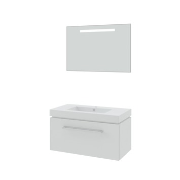 Bruynzeel Solid badkamermeubel wit 90x50x46 cm