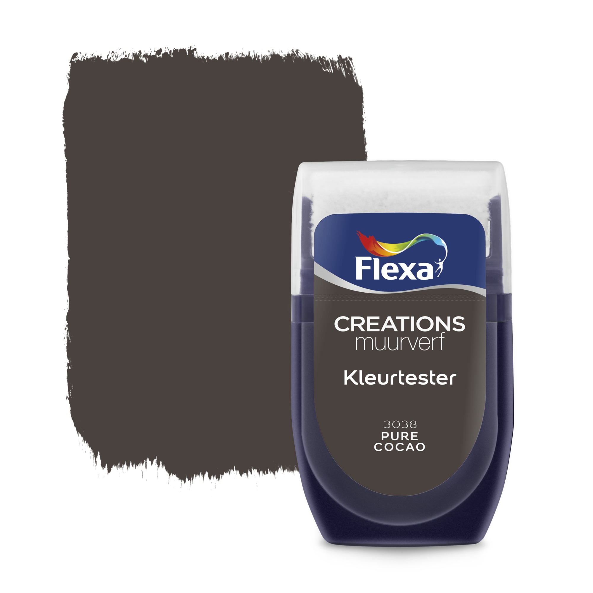 Flexa Creations Kleurtester Pure Cocao flexa kopen in de aanbieding