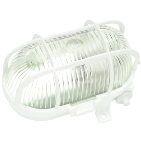 Handson wandlamp bulleye kunststof ovaal wit