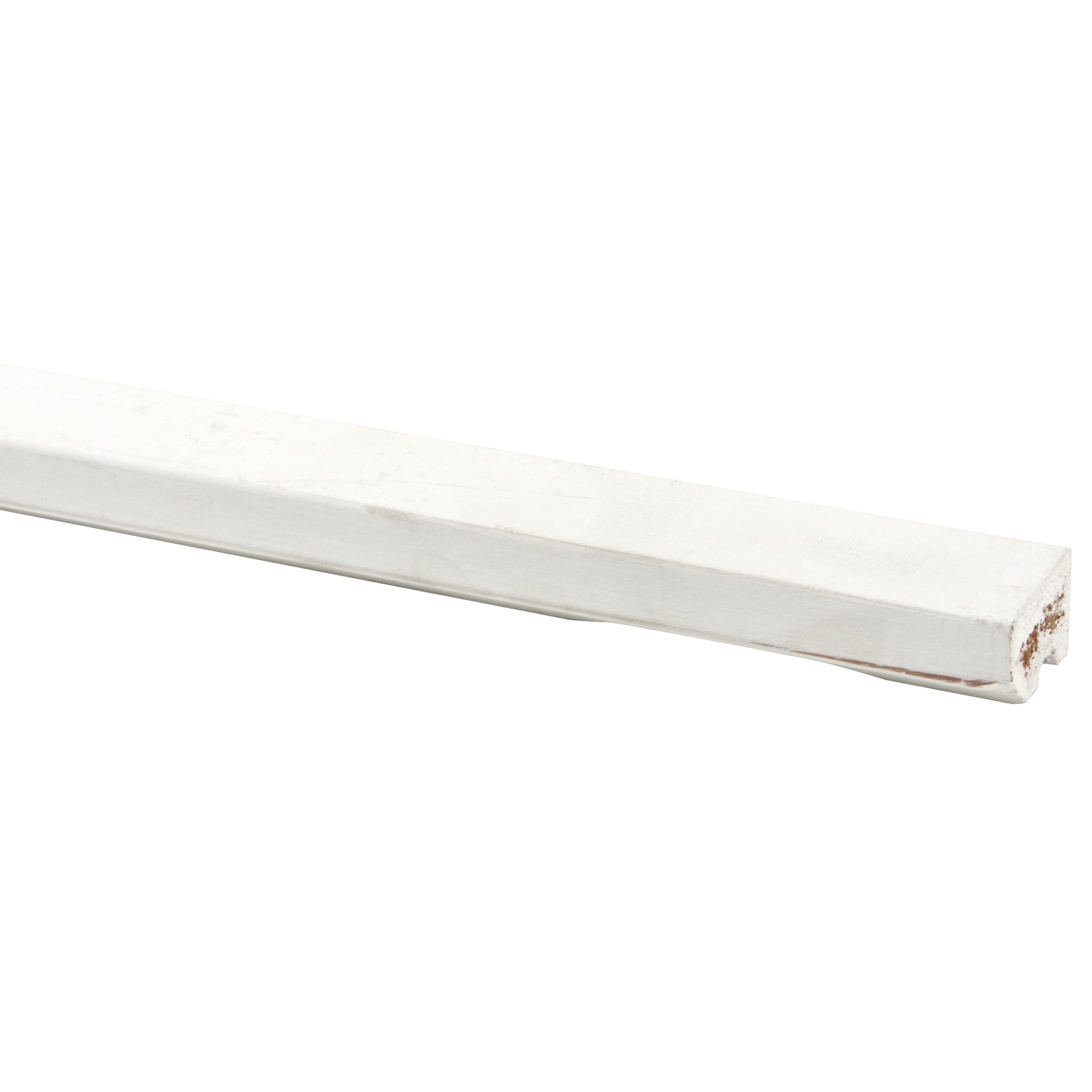 Glaslat Hardhout Wit Gegrond 24X28 Mm 270 huismerk kopen in de aanbieding