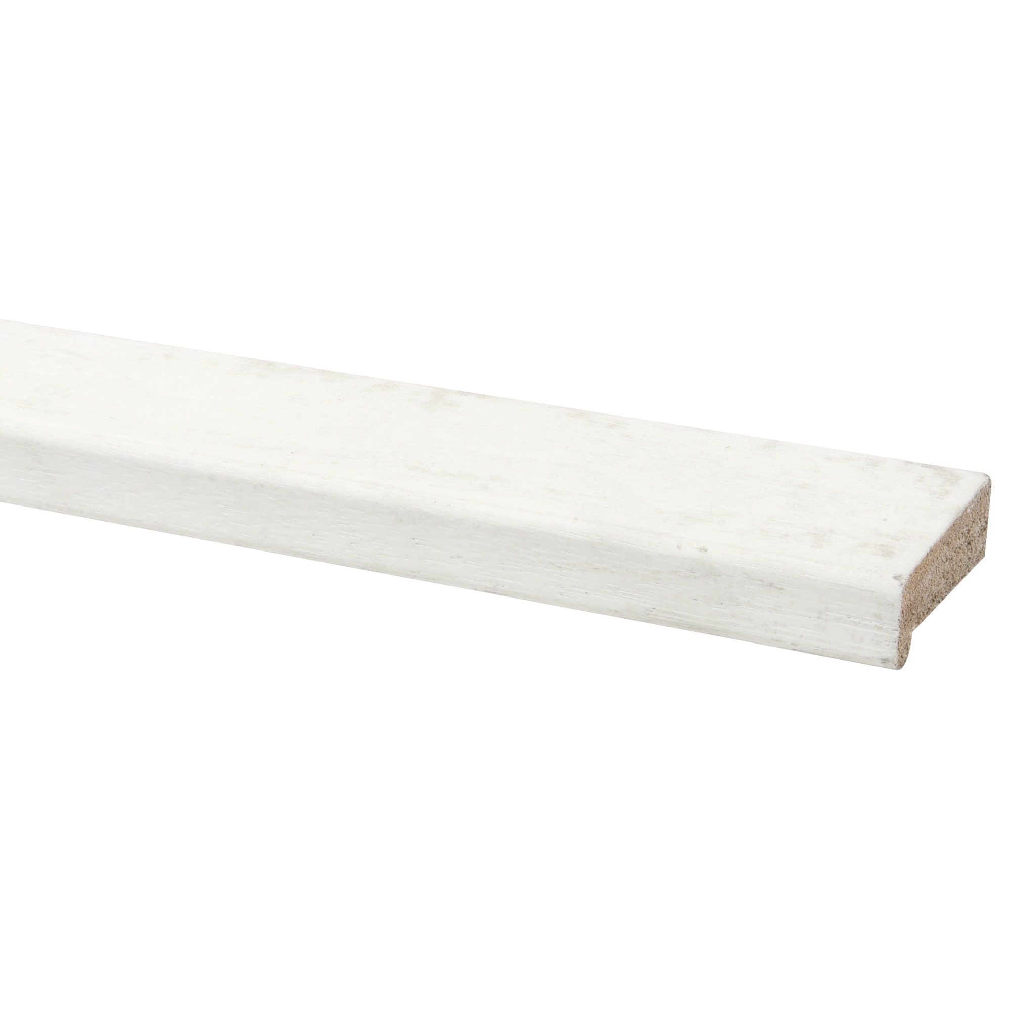 Glaslat Met Neus Hardhout Wit Gegrond 18X59 Mm 270 huismerk kopen in de aanbieding