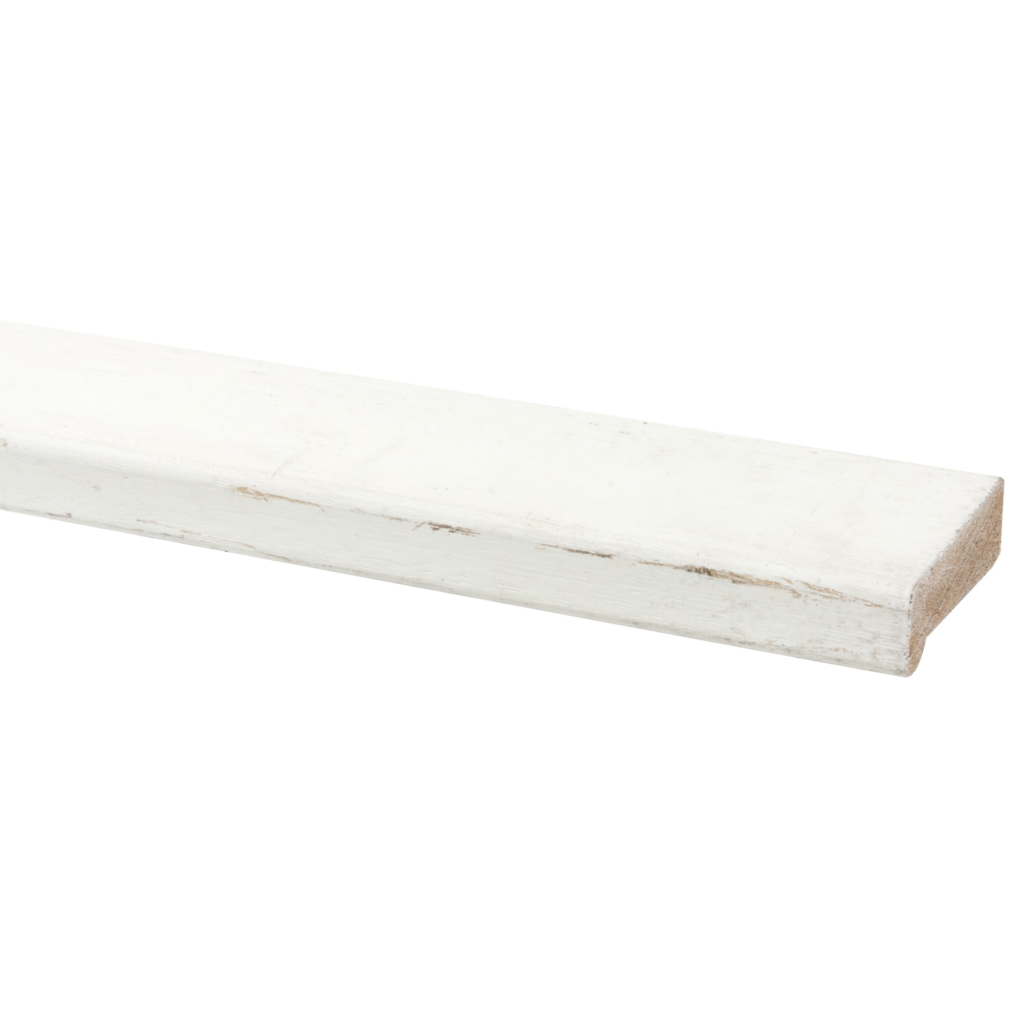 Glaslat Met Neus Hardhout Wit Gegrond 18X45 Mm 270 huismerk kopen in de aanbieding