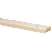 Koplat schuin vuren 12x45 mm 240 cm