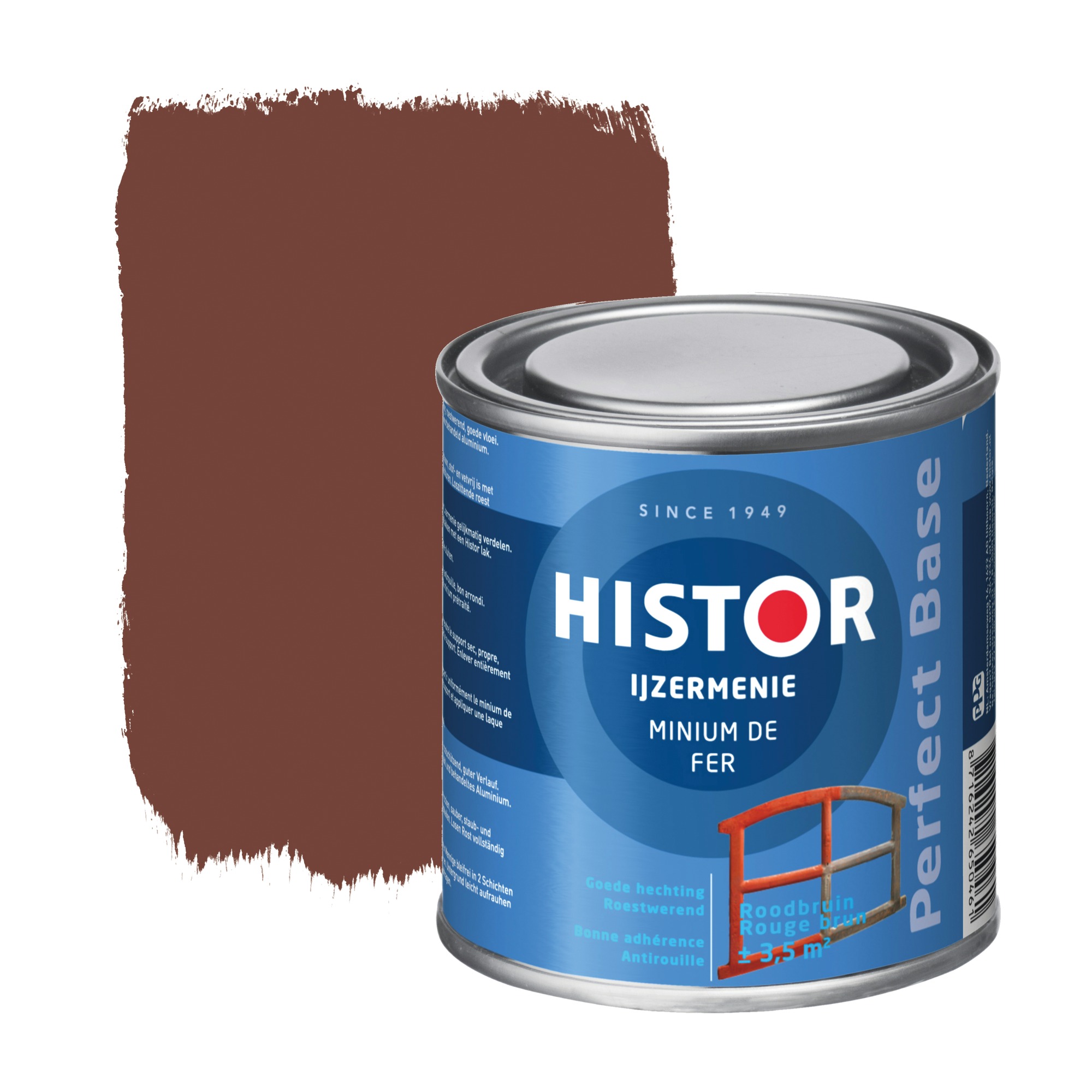 Histor Perfect Base Ijzermenie Roodbruin 250 Ml histor kopen in de aanbieding