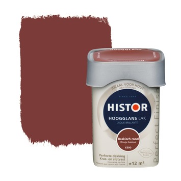 Histor Perfect Finish lak baskisch rood hoogglans 750 ml