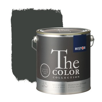 GAMMA | Histor The Collection muurverf count black 2,5 liter kopen?