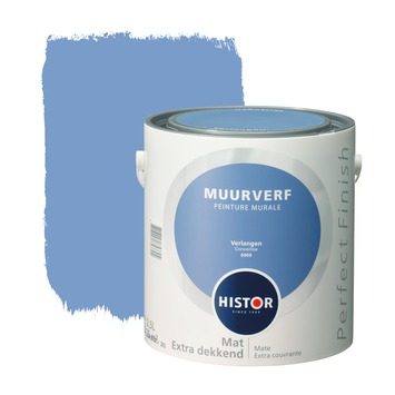 Histor Perfect Finish muurverf verlangen mat 2,5 liter