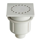 Martens doucheplug verstelbaar O-U 10x10 cm 40 mm