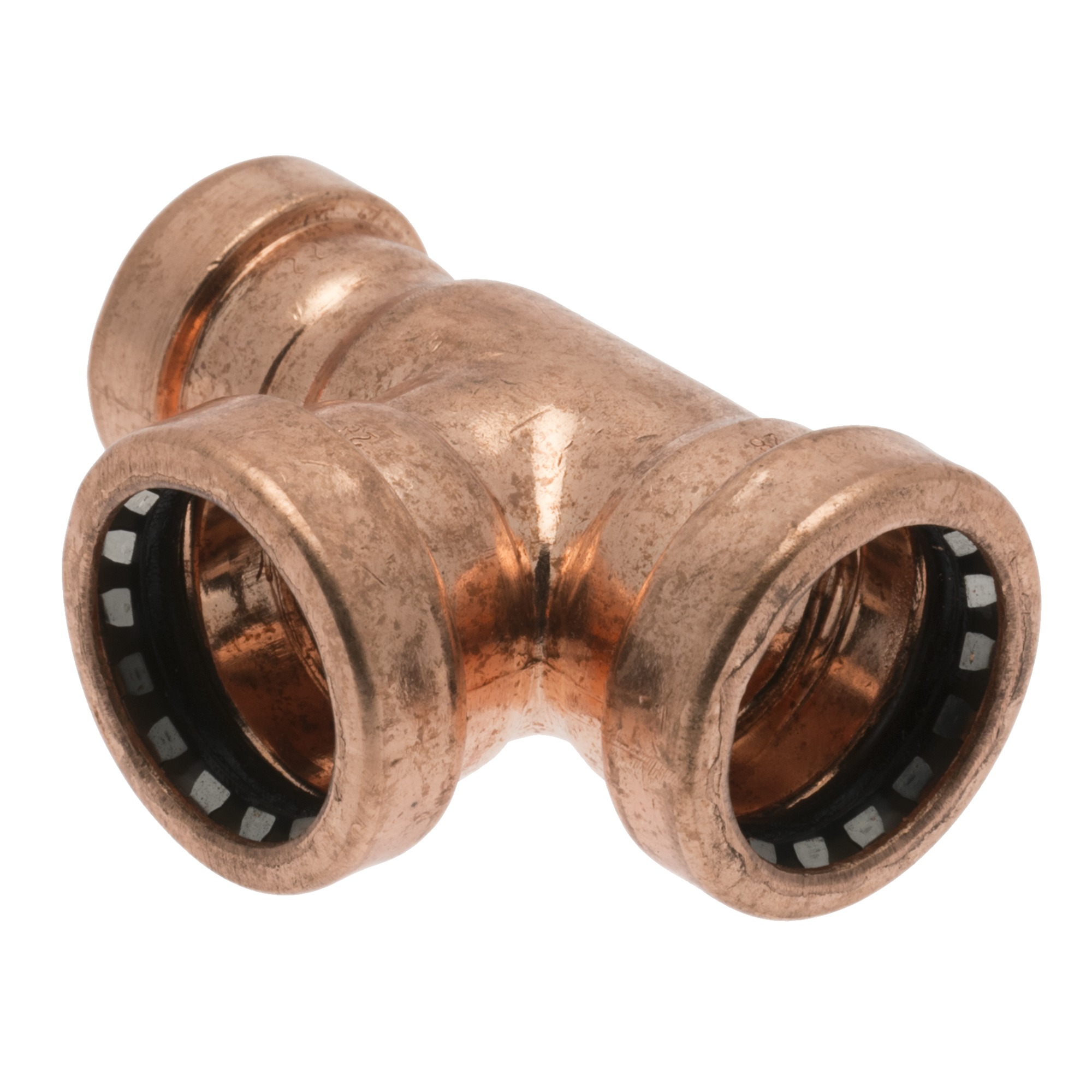 Vsh Tectite Push T Stuk Koper 28 X 28 X 22 Mm vsh kopen in de aanbieding