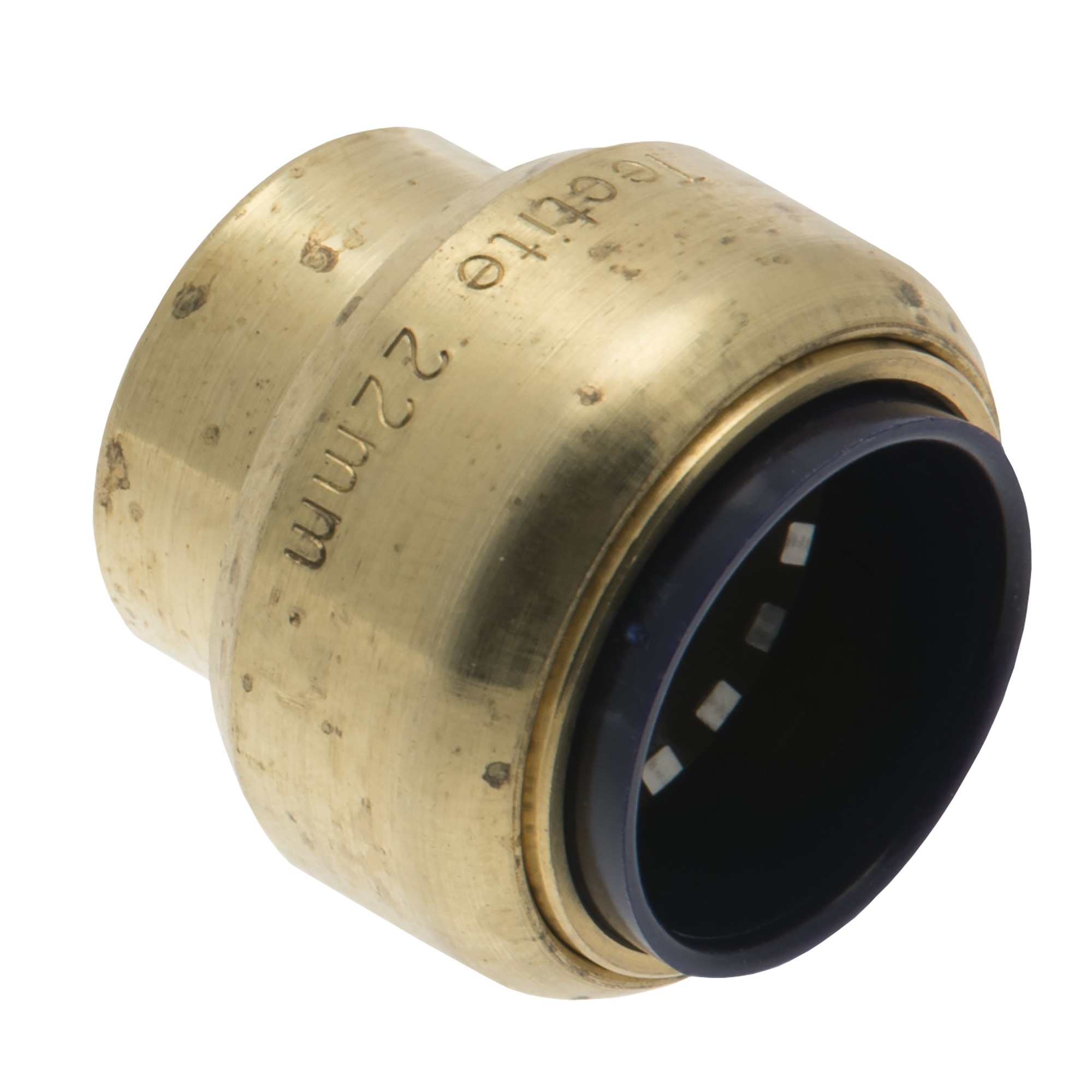 Vsh Tectite Push Eindstop Messing 22 Mm 2 Stuks vsh kopen in de aanbieding