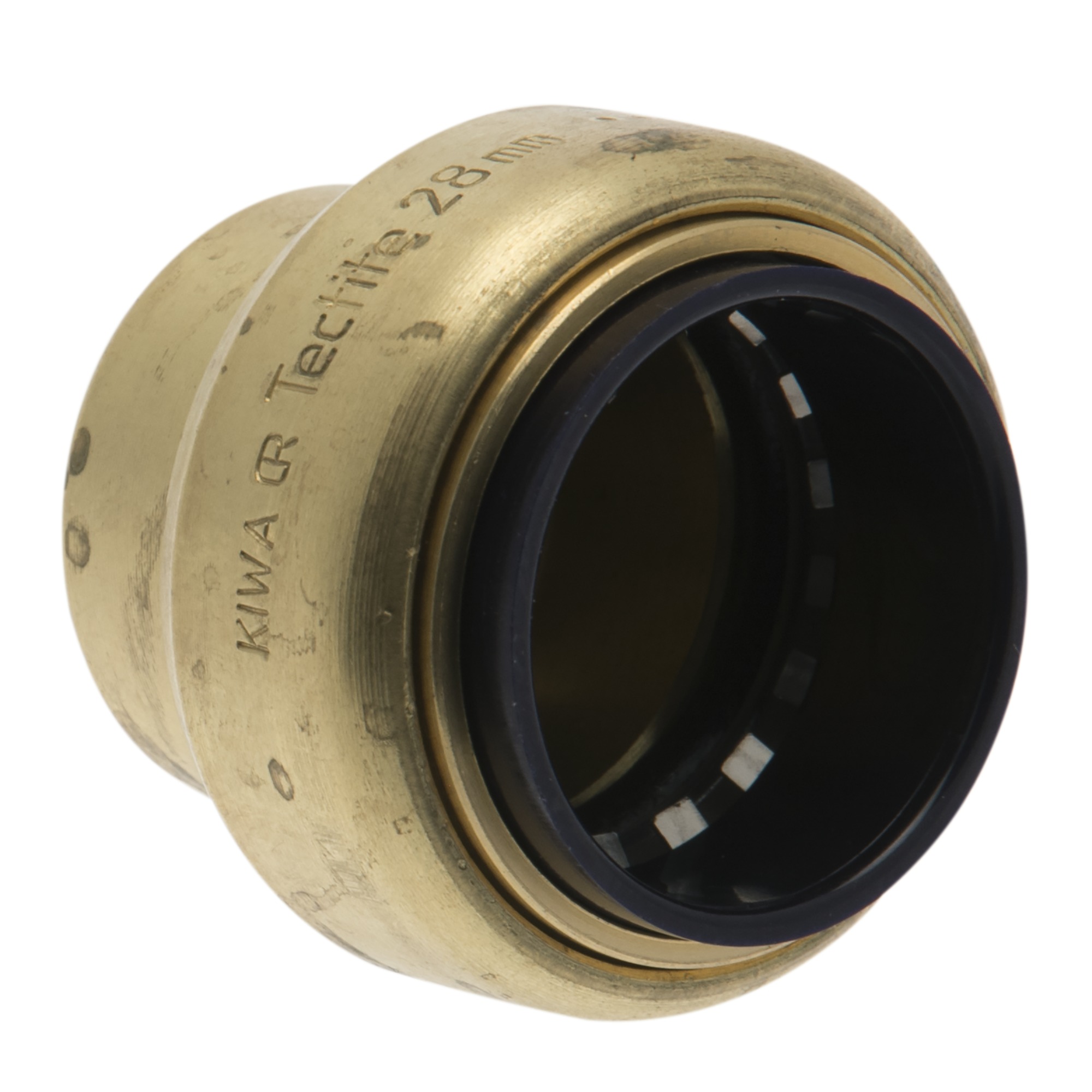 Vsh Tectite Push Eindstop Messing 28 Mm vsh kopen in de aanbieding