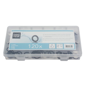 Sanivesk O-ringen assortiment 120 stuks