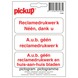 Pickup pictogram geen reclame 10x10 cm