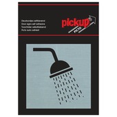 Pickup Alu Picto douche 80x80 mm