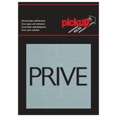 Pickup Alu Picto privé 8x8 cm