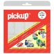 Pickup plakletter A-Z wit 40 mm