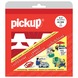 Pickup plakletters A-Z Helvetica rood 60 mm