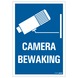 Pickup bord combinatie camera bewaking 23x33 cm