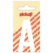 Pickup plakletter A wit mat 60 mm