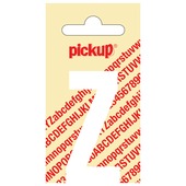 Pickup plakletter Z wit mat 60 mm