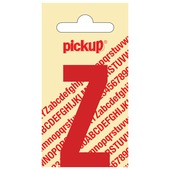 Pickup plakletter Z rood glans 60 mm