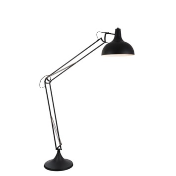 Vloerlamp Guido zwart