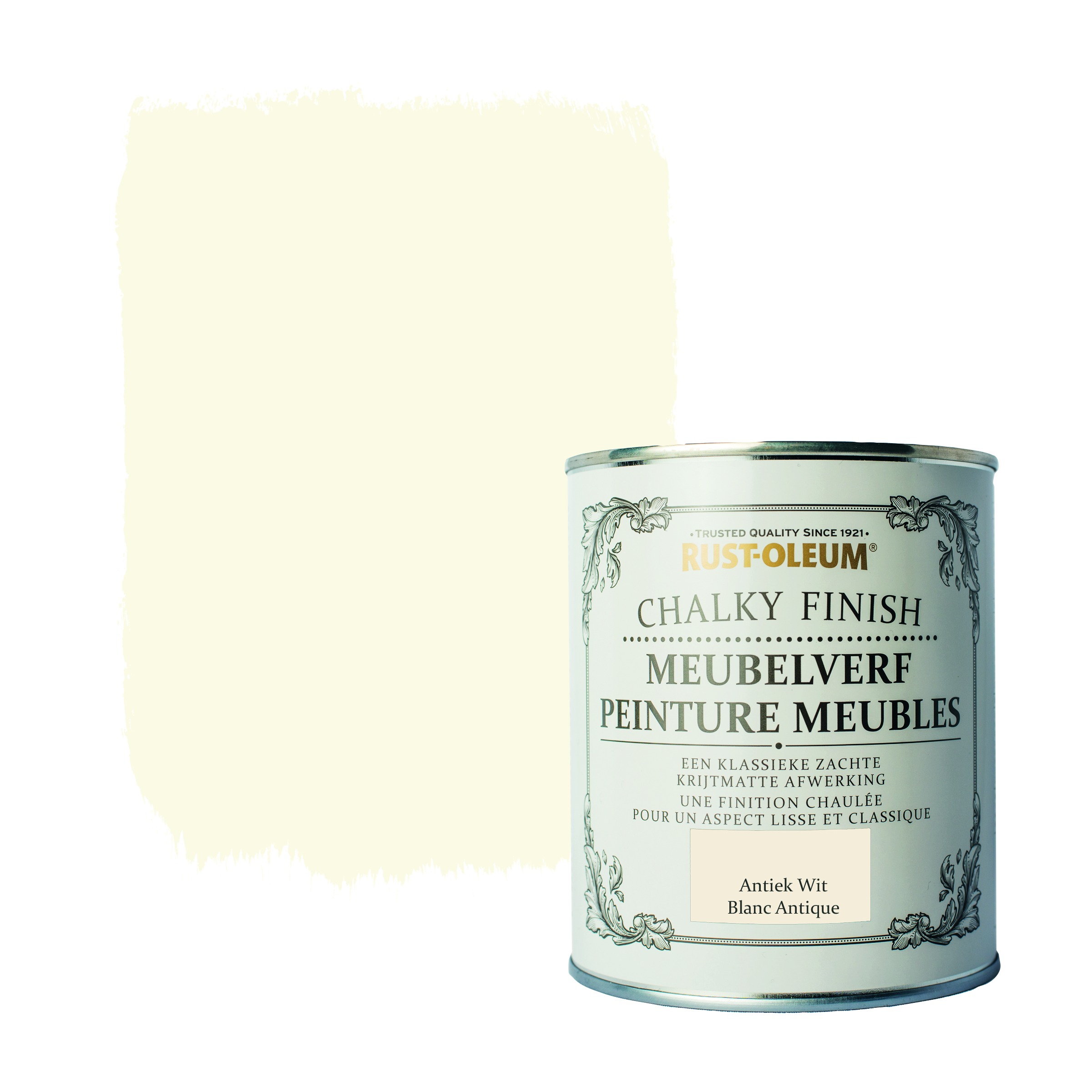 Rustoleum Rust Oleum Meubelverf Antiek Wit 750Ml rustoleum kopen in de aanbieding