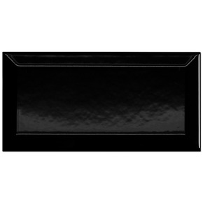Wandtegel Metro Zwart 10x20 cm 0,96 m²