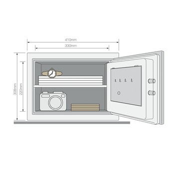Yale kluis brandwerend YFM 310 FG2