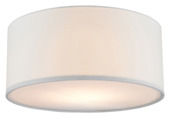Plafondlamp Fenna doorsnee 25cm wit