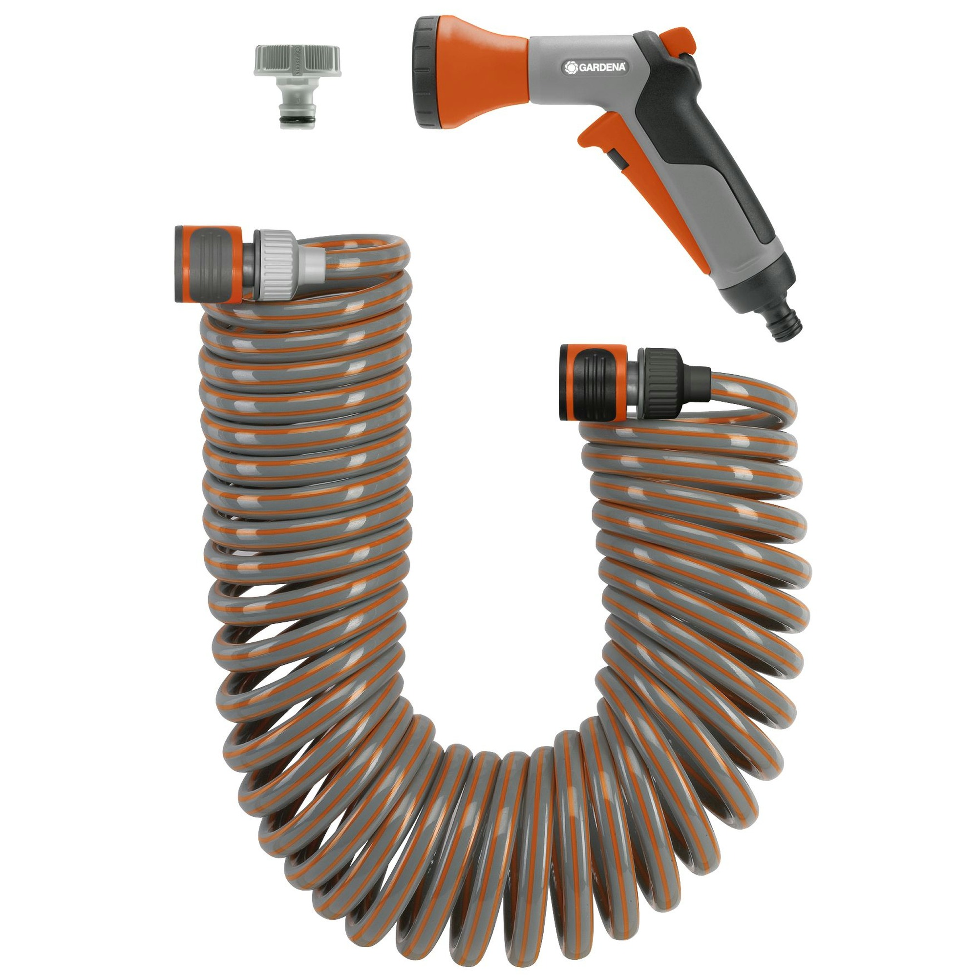 Gardena Spiraalslang Kunststof Oranje Met Grijs gardena kopen in de aanbieding