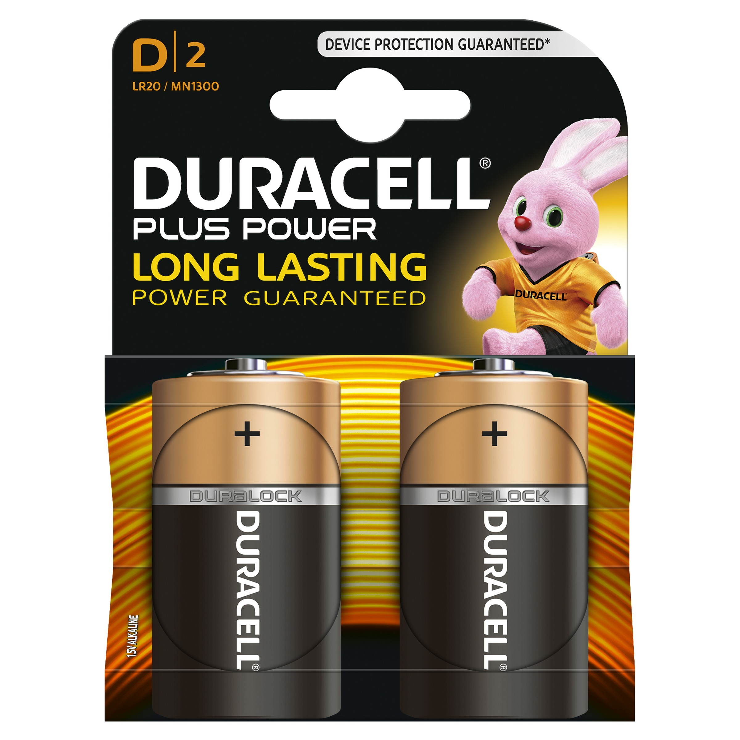 Duracell Plus Power Duralock Batterij D 2 Stuks duracell kopen in de aanbieding