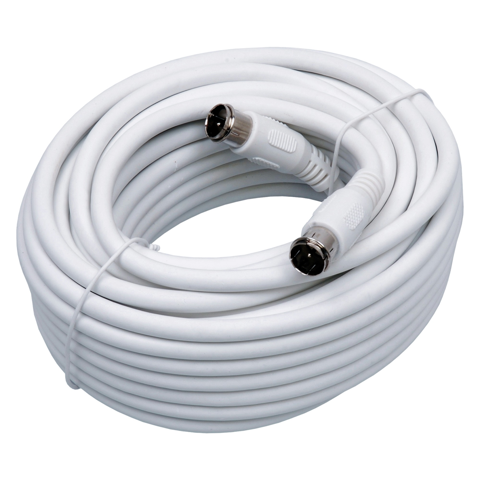 Qlink Q Link Coax Kabel Rg59 10 Meter Met F Connector Wit qlink kopen in de aanbieding