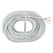 Q-Link Telefoonkabel Rond 4 x 0.5 20 Meter Wit