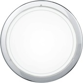 EGLO plafondlamp Planet chroom/glas