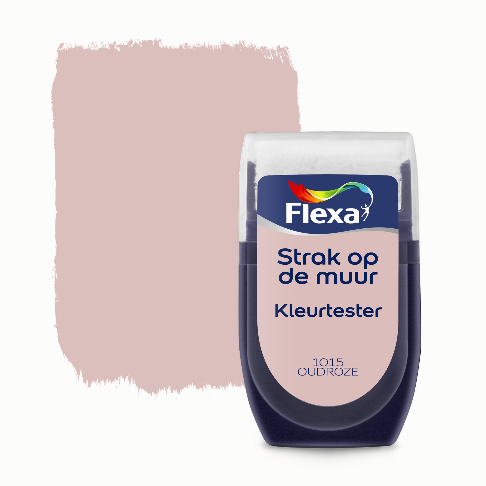 Flexa Strak Op De Muur Kleurtester Oudroze flexa kopen in de aanbieding