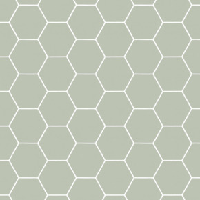 Vliesbehang Honingraat groen 101811