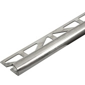 Tegelprofiel kwartrond RVS 10 mm