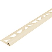 Tegelprofiel kwartrond PVC Jasmijn 10 mm