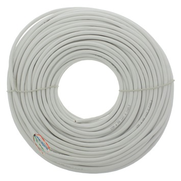 Subtropisch kleermaker Afkorting GAMMA | Q-Link UTP kabel CAT 6 AWG26 50 meter wit kopen? | utp-kabels