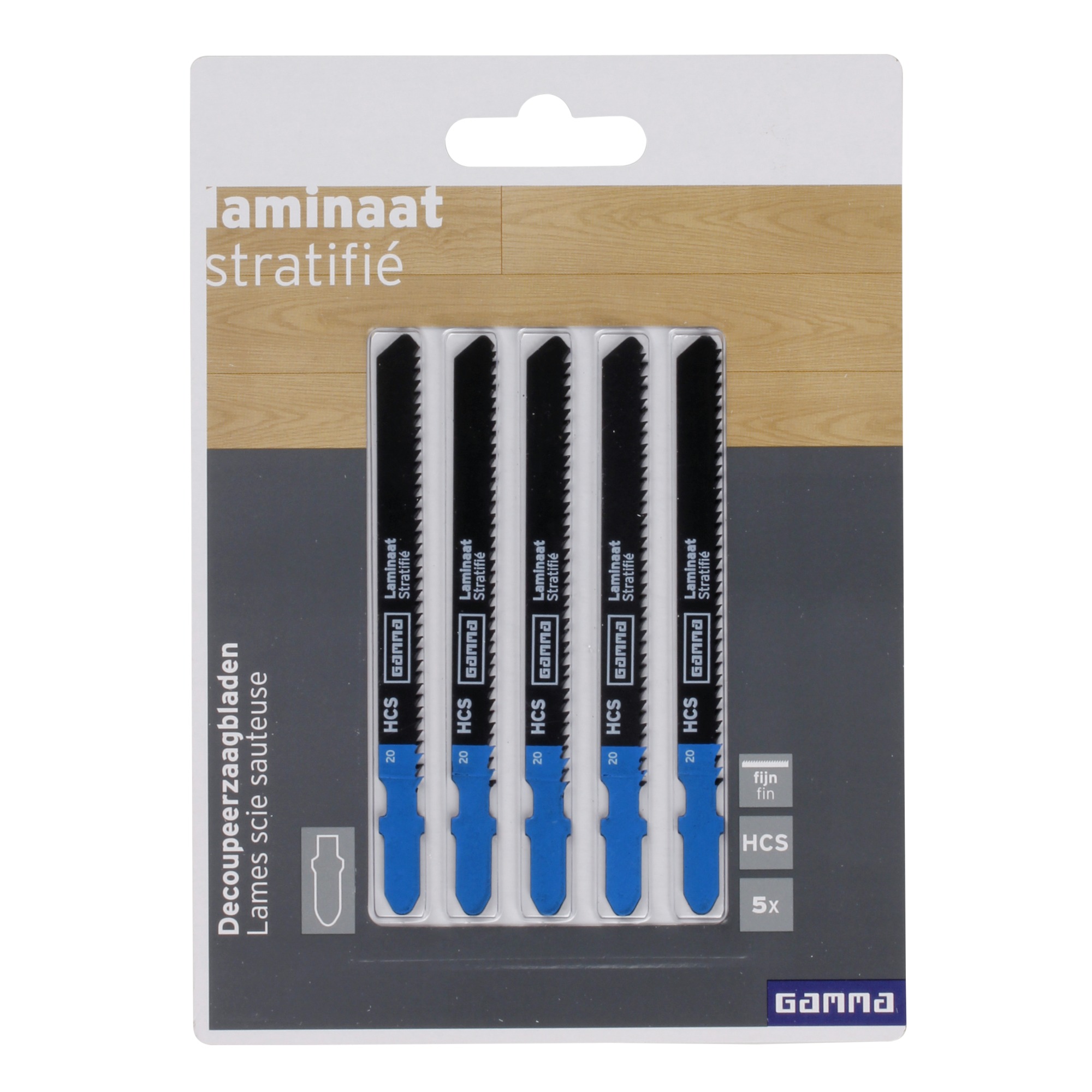 Gamma Decoupeerzaag T Aansluiting Laminaat Fijn 5St gamma kopen in de aanbieding