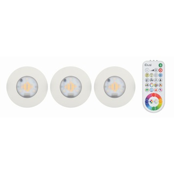 iDual inbouwspot 3L Performa wit