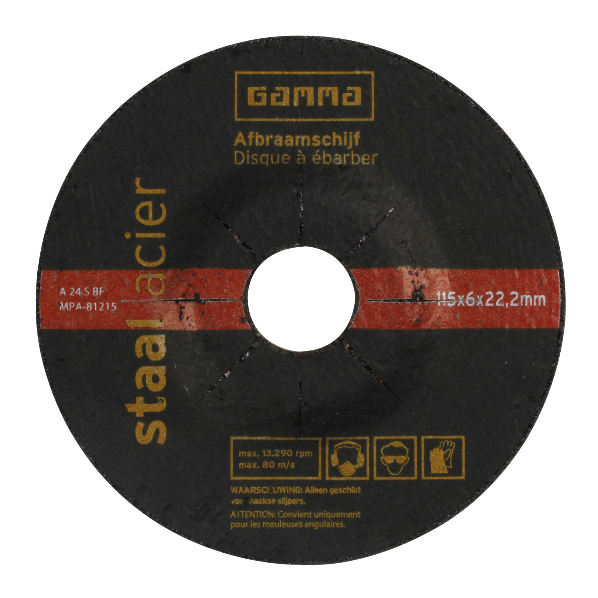 Gamma Afbraamschijf 115Mm Metaal gamma kopen in de aanbieding