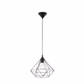 EGLO hanglamp Tarbes zwart Ø32,5 cm