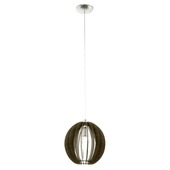 EGLO hanglamp Cossano bruin Ø30 cm