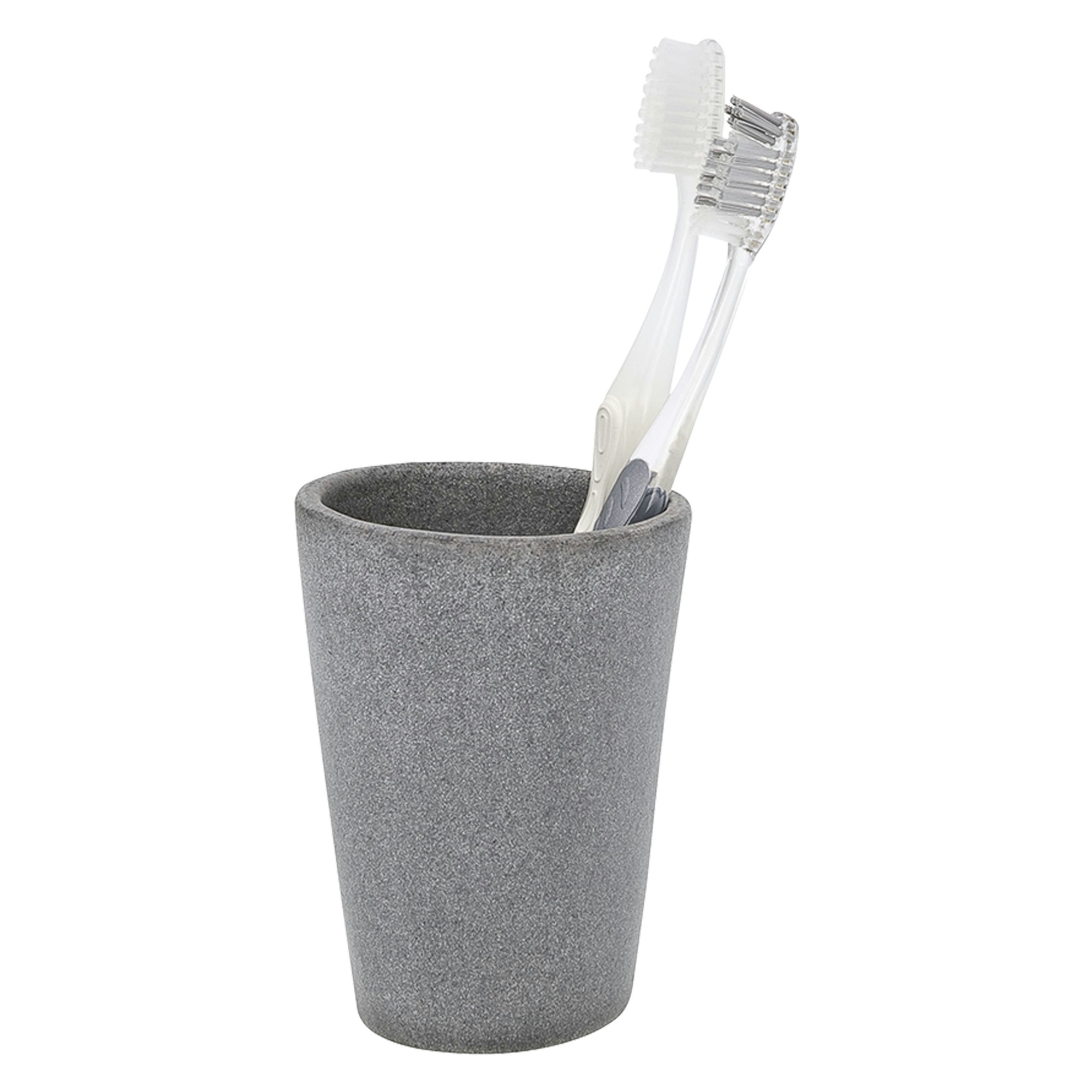 Wenko Tandenborstelhouder Pebblestone Grijs wenko kopen in de aanbieding