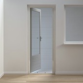 Bruynzeel plissé hordeur 700 serie wit 100x209 cm