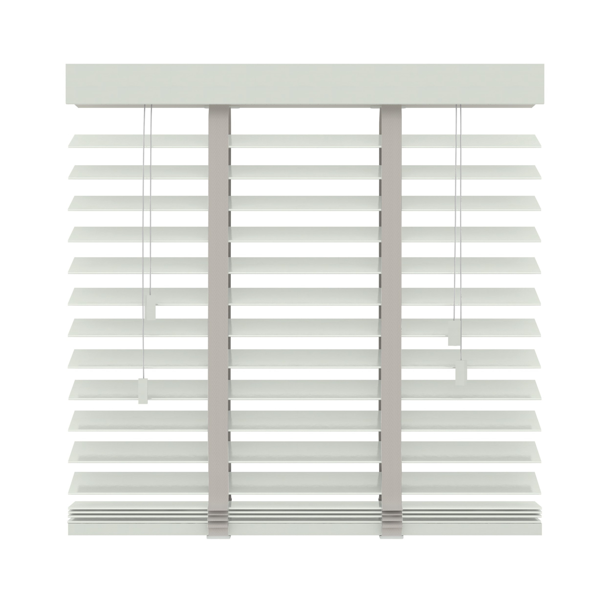 Gamma Horizontale Jaloezie Hout 50 Mm 944 Wit 120X220 gamma kopen in de aanbieding