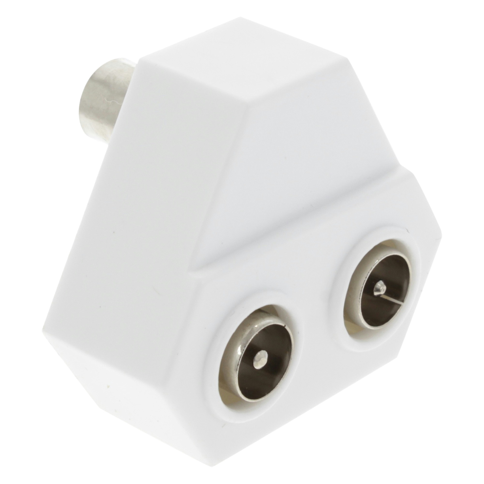 Ok Coax Splitter Tv Wit ok kopen in de aanbieding